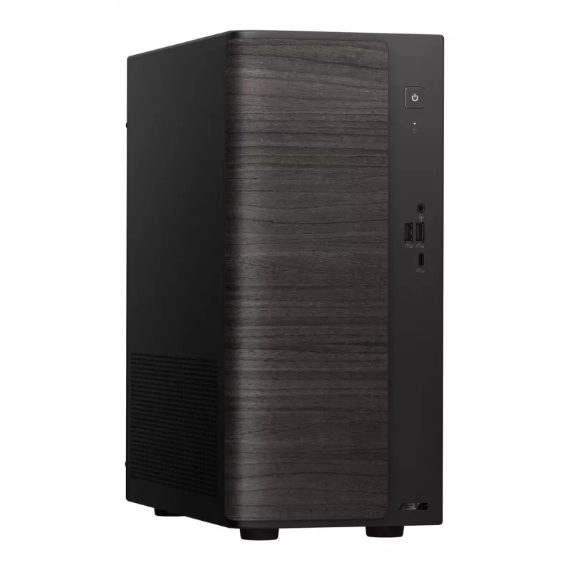 ASUS V500 Mini Tower V501MV-05210H052W Intel Core 5 210H 8GB DDR5 512GB SSD Windows 11 Home PC preto madeira