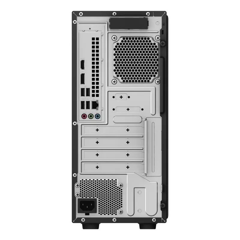 Mini Tower ASUS V700 VM701MG-OR7445039W Copilot+ PC, AMD Ryzen AI 7 445, 16GB DDR5, 512GB SSD, Windows 11 Home, preto com detalhe em madeira