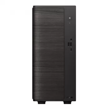 Mini Tower ASUS V700 VM701MG-OR7445039W Copilot+ PC, AMD Ryzen AI 7 445, 16GB DDR5, 512GB SSD, Windows 11 Home, preto com detalhe em madeira