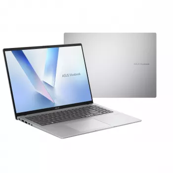 Portátil ASUS Vivobook 16 M1607KA-MB279W, 16 polegadas WUXGA IPS, AMD Ryzen AI 5 330, 16GB DDR5, 512GB SSD, Windows 11 Home, Cool Silver
