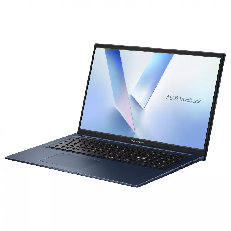 Portátil ASUS Vivobook 17 X1704MA-ISSAU200W, 17,3 polegadas, Intel Core 3 304, 8GB DDR5, 512GB SSD, Windows 11 Home, teclado AZERTY (FR), Quiet Blue