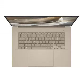 Portátil 2-em-1 ASUS Zenbook A16 UX3607OA-SQ024X, 16 polegadas OLED 3K Touch, Snapdragon X2 Elite Extreme, 48GB RAM, 1TB SSD, Windows 11 Pro, Bege