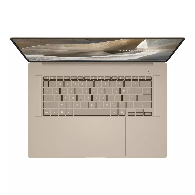 Portátil 2-em-1 ASUS Zenbook A16 UX3607OA-SQ024X, 16 polegadas OLED 3K Touch, Snapdragon X2 Elite Extreme, 48GB RAM, 1TB SSD, Windows 11 Pro, Bege