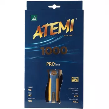 Raquete de ténis de mesa Atemi 1000 Pro Concave