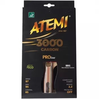 Atemi 3000 Pro raquete de ténis de mesa anatómica