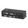 ATEN CE604-AT-G extensor KVM – 2x DVI, áudio, USB, RS-232, 60m
