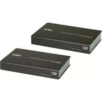 ATEN VE813A Extensor HDBaseT de vídeo/áudio/USB (transmissor e recetor), até 100 m