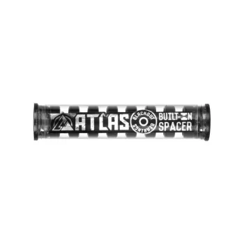 Rolamentos de skate Atlas Blackout Bearings ABEC 9 (pack de 8) com espaçadores e anilhas de velocidade