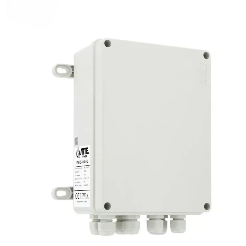 ATTE switch PoE IPB-5-10A-M2 5 portas não gerido industrial montagem em calha DIN/parede