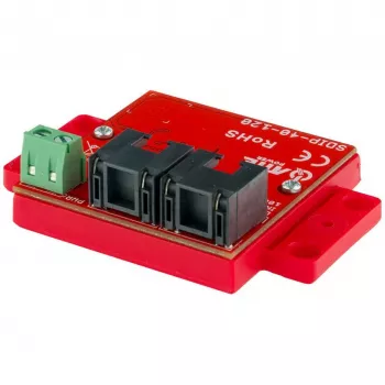 ATTE SDIP-40-120 Fonte de alimentação PoE, 48W, 40V DC, 10/100 Mbps