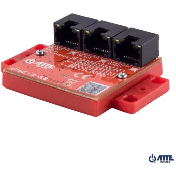 Switch PoE ATTE xPoE-3-10 3 portas não gerido 2x PoE 10/100 Mbps