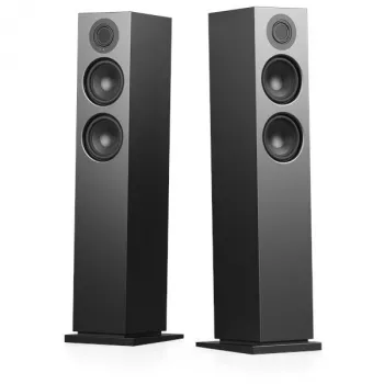 Sistema de altifalantes estéreo ativos Audio Pro A48 Linkplay (par) - Preto