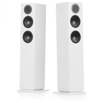 Audio Pro A48 Linkplay Sistema de altifalantes estéreo ativos, Branco