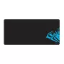 Tapete de rato gaming AULA AUMPXL XL - 900x400mm, microtecido, base de borracha antiderrapante, bordas costuradas, preto