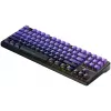 AULA Gasket F87 Pro Teclado Preto Roxo GrayWoodV4 RGB