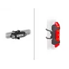 Conjunto de luz de bicicleta recarregável por USB Author A-Stake Mini