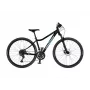 Bicicleta de montanha Author Airline ASL 29, Phantom Black/Black, quadro de 17 polegadas