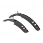 Author AXP Junior 16-20 conjunto de guarda-lamas – frente e trás, preto, para bicicletas de criança 16-20 polegadas