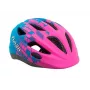 Capacete Author Flash Inmold X8, rosa/azul, 47-51 cm