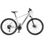 Author Grand 29 cinzento névoa/preto 20 2026 - Bicicleta de montanha de 29 polegadas com quadro de alumínio de duplo conificado, Shimano Altus 2x9, travão de disco hidráulico