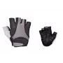 Author Men Elite Gel Luvas de ciclismo de dedos curtos - Cinzento/Preto (M)