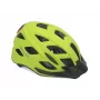 Author Pulse LED X8 Capacete de bicicleta para jovem com luz LED, amarelo, 52-58 cm