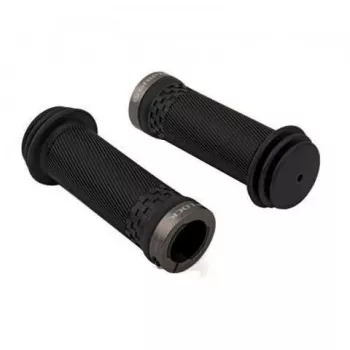 Punhos de bicicleta Author Rankenos AGR Junior R40 GripLock, 102 mm, preto