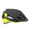 Capacete de bicicleta Author Root Inmold X0, preto/amarelo néon, 52-57cm