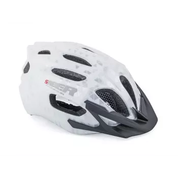 Author Saber X1 capacete Inmold, branco, 53-59 cm