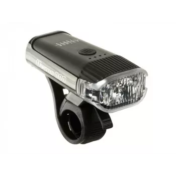 Author luz frontal de bicicleta USB com bateria, 800 lúmenes, preto