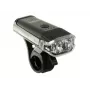 Author luz frontal de bicicleta USB com bateria, 800 lúmenes, preto