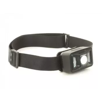 Author X-Head lanterna frontal USB recarregável, 450 lm, preta