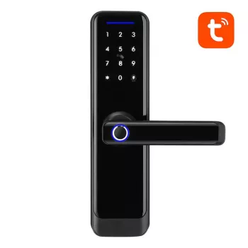 AVATTO fechadura digital inteligente ZSDL-A270-B-ALI-6072 ZigBee 3.0 preto
