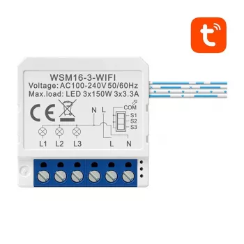 Módulo de interruptor inteligente AVATTO WSM16-W3 WiFi Tuya