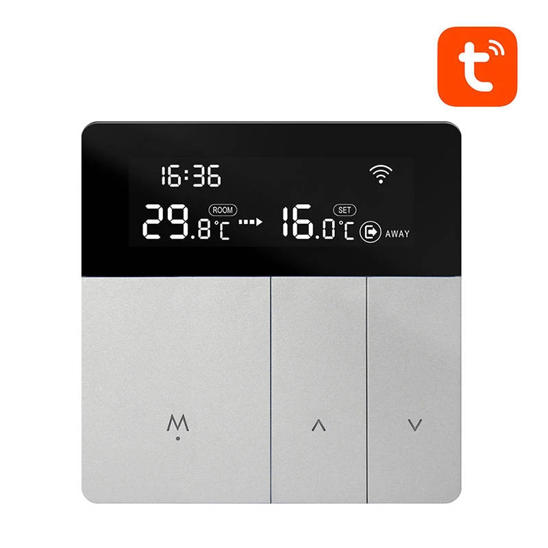 AVATTO WT50 3A Termostato Wi-Fi Smart para esquentador AQS TUYA