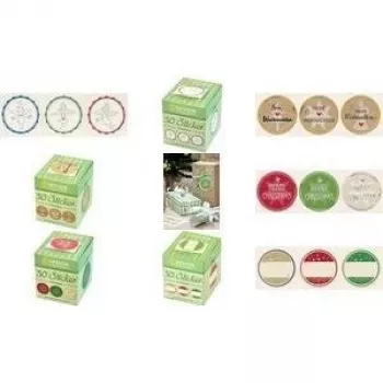 Autocolantes decorativos Avery 56827, papel, multicolor, permanente, redondos, 30 mm, 50 unid.