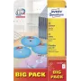Etiquetas para CD/DVD Avery Zweckform L7676A-40P, Ø 117 mm, branco, 40 folhas / 80 etiquetas, A4, jato de tinta e laser