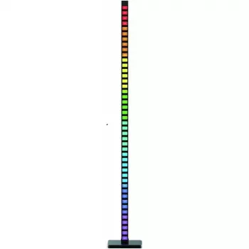 Avide Candeeiro de parede com comando IR e sensor de música RGB LED 12W USB