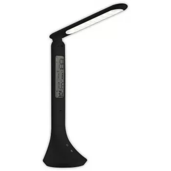 Candeeiro de secretária LED Avide calendário preto 5W