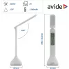 Avide candeeiro de secretária LED RGB calendário branco 4W 250lm