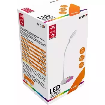 Candeeiro de mesa LED Avide RGB branco 4W 250lm