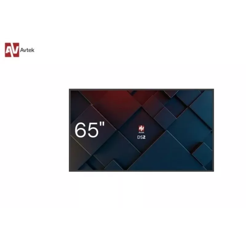 AVTEK DS2 65 Ecrã de sinalização digital 4K UHD 65 polegadas