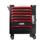 Carro de oficina AWTOOLS 7 gavetas com armário lateral Black Line