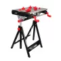 AWTOOLS Bancada de Trabalho com Altura Ajustável 77-107 cm 120x60 cm 150 kg
