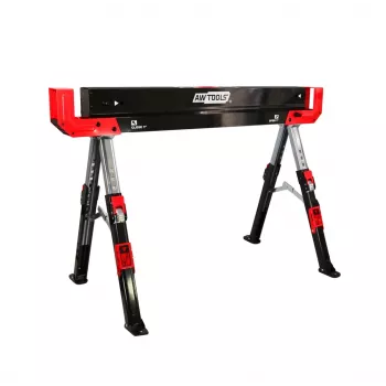 Cavalete de serra com altura ajustável AWTools 62-82 cm