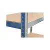 AWTOOLS AW estante 5 prateleiras 200x90x40 capacidade 250kg / 5,0mm - montagem rápida push-in