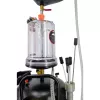 AWTOOLS AW10415BL Bomba de óleo rotativa manual para bidões de 200L, 20 L/min, ferro fundido, tubo de aspiração telescópico, 2 polegadas BSP