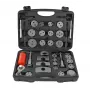 AWTOOLS AW18835 paquímetro digital 150mm em aço inoxidável com visor LCD, mm/polegadas, precisão ±0,02 mm