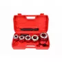 Corta-tubos manual AWTOOLS AW20612 3-30 mm com ferramenta de rebarbar e lâmina de substituição