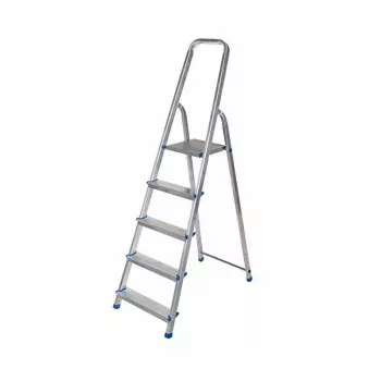 Escada telescópica AWTOOLS AW23021 de 3 secções 4,25 m alumínio 150 kg EN131